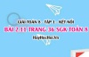 Bài 2.11 SGK Toán 8 tập 1 Kết nối tri thức